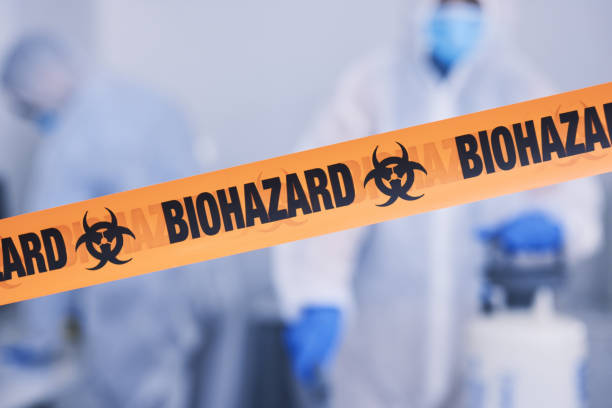 Professional Biohazard technician working in New London, WI